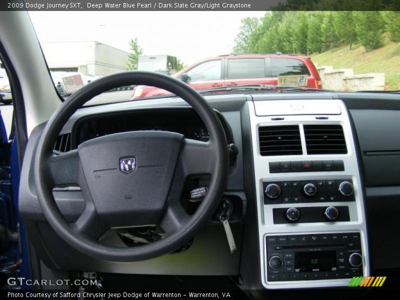 Deep Water Blue Pearl / Dark Slate Gray/Light Graystone 2009 Dodge Journey SXT