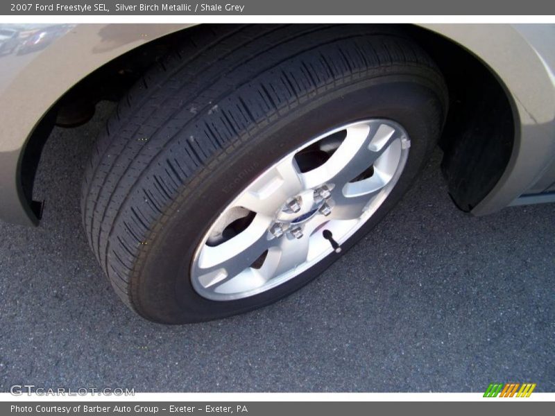 Silver Birch Metallic / Shale Grey 2007 Ford Freestyle SEL