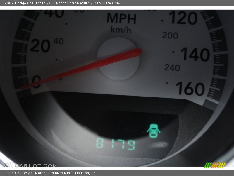 Bright Silver Metallic / Dark Slate Gray 2009 Dodge Challenger R/T