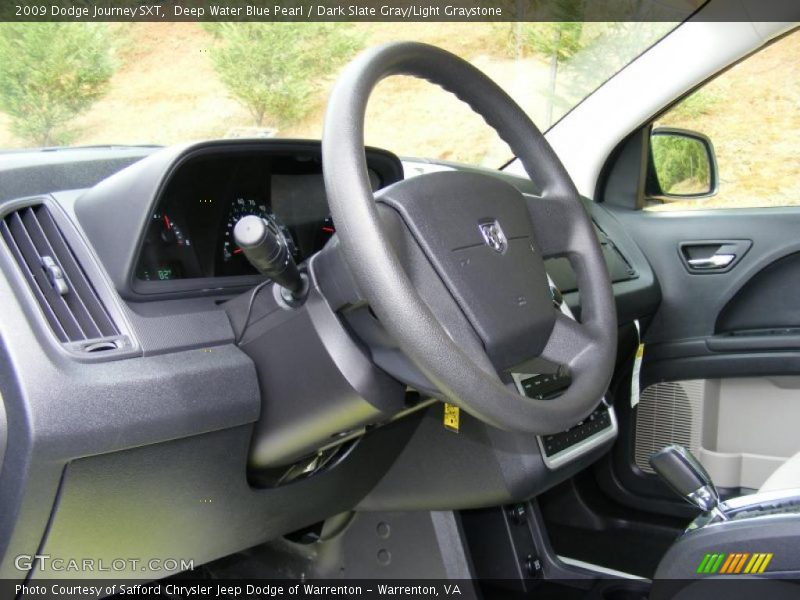 Deep Water Blue Pearl / Dark Slate Gray/Light Graystone 2009 Dodge Journey SXT