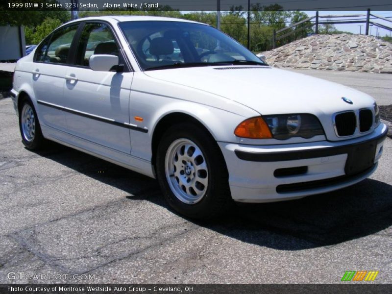 Alpine White / Sand 1999 BMW 3 Series 323i Sedan