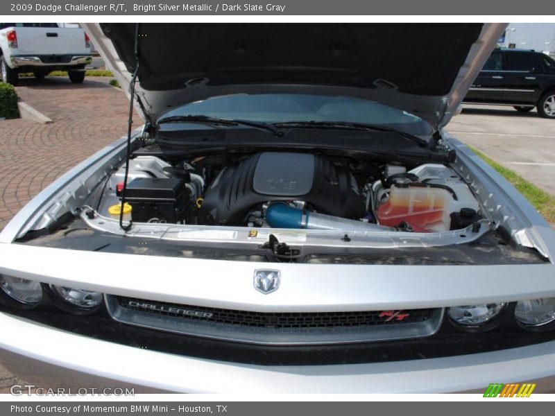 Bright Silver Metallic / Dark Slate Gray 2009 Dodge Challenger R/T