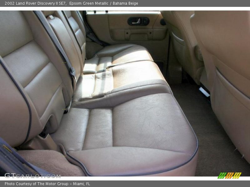 Epsom Green Metallic / Bahama Beige 2002 Land Rover Discovery II SE7
