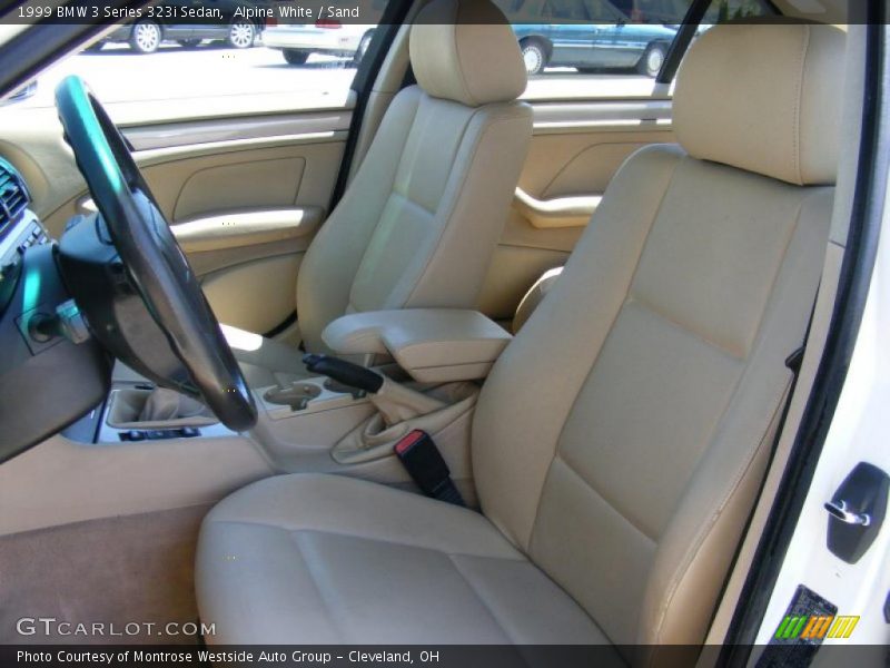 Alpine White / Sand 1999 BMW 3 Series 323i Sedan