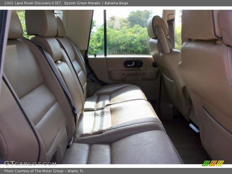 Epsom Green Metallic / Bahama Beige 2002 Land Rover Discovery II SE7