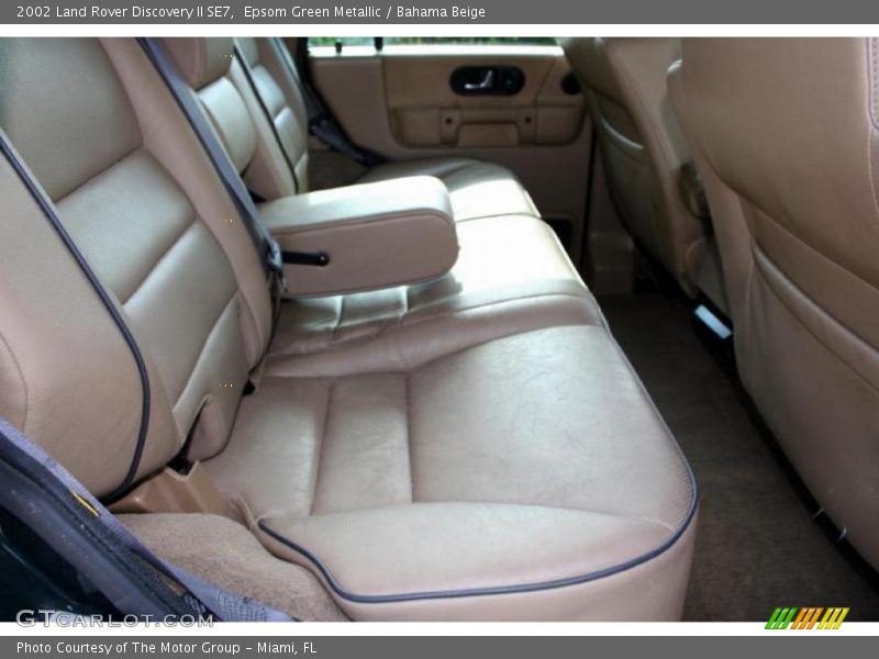 Epsom Green Metallic / Bahama Beige 2002 Land Rover Discovery II SE7