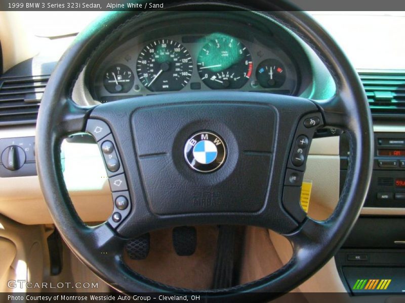 Alpine White / Sand 1999 BMW 3 Series 323i Sedan