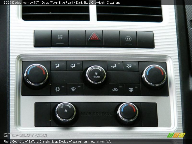 Deep Water Blue Pearl / Dark Slate Gray/Light Graystone 2009 Dodge Journey SXT