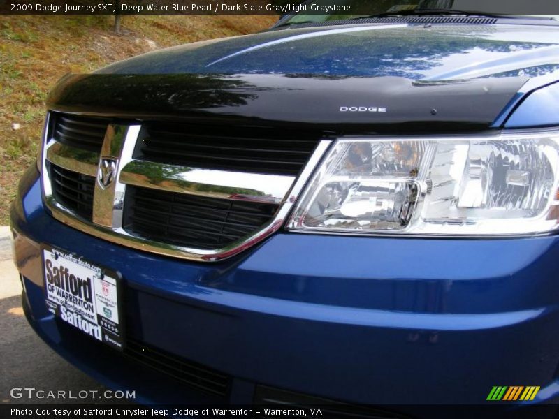 Deep Water Blue Pearl / Dark Slate Gray/Light Graystone 2009 Dodge Journey SXT