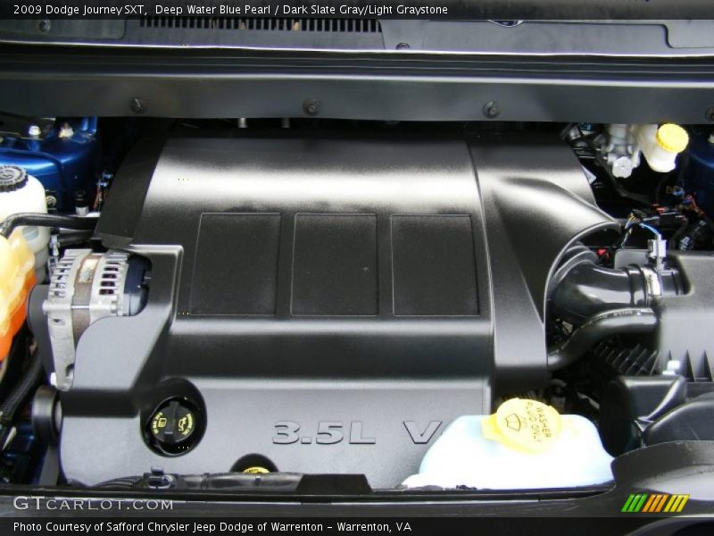 Deep Water Blue Pearl / Dark Slate Gray/Light Graystone 2009 Dodge Journey SXT