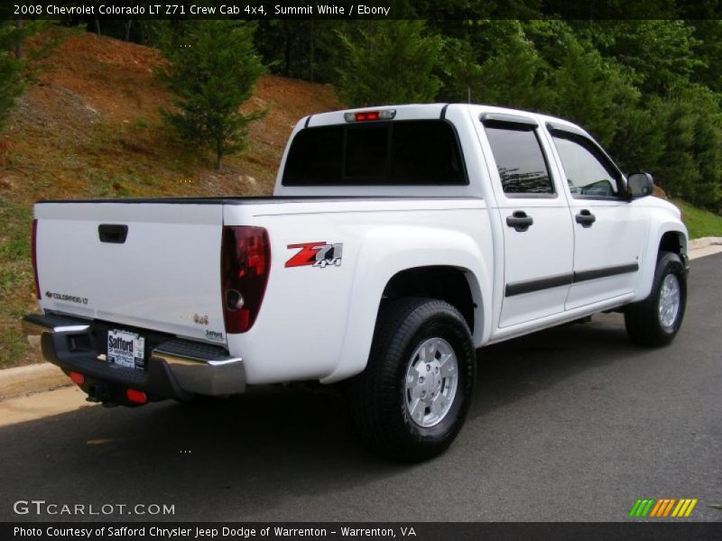 Summit White / Ebony 2008 Chevrolet Colorado LT Z71 Crew Cab 4x4