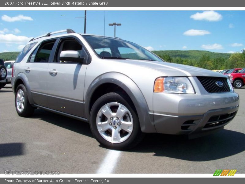 Silver Birch Metallic / Shale Grey 2007 Ford Freestyle SEL