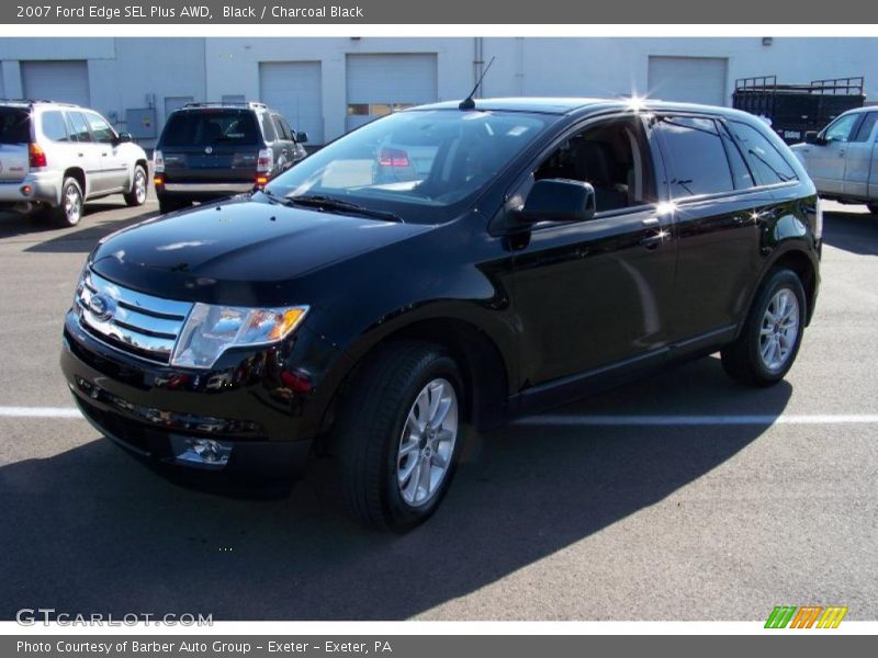 Black / Charcoal Black 2007 Ford Edge SEL Plus AWD