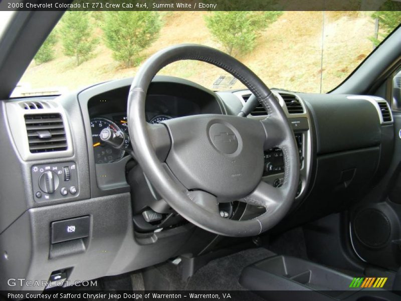 Summit White / Ebony 2008 Chevrolet Colorado LT Z71 Crew Cab 4x4