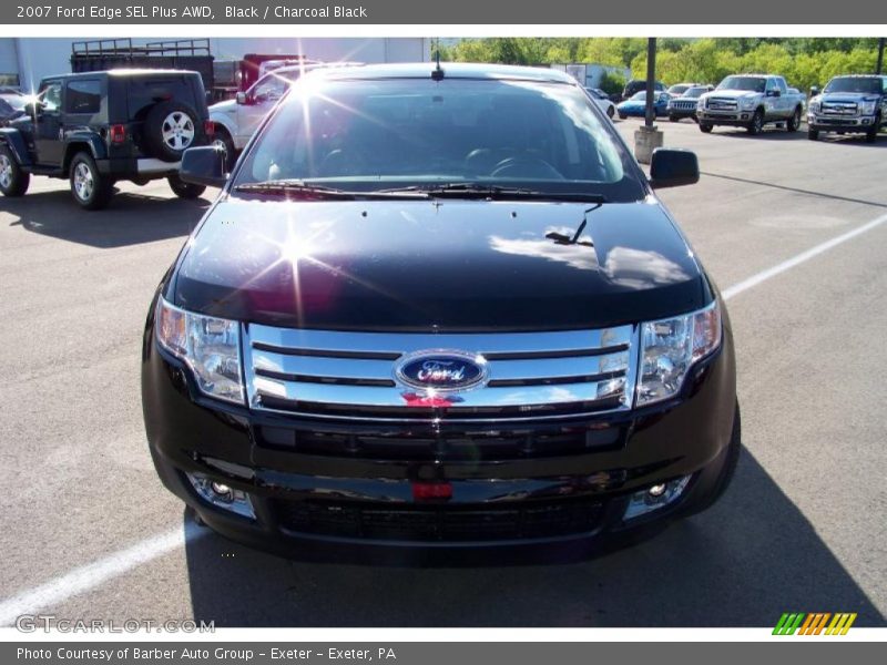 Black / Charcoal Black 2007 Ford Edge SEL Plus AWD