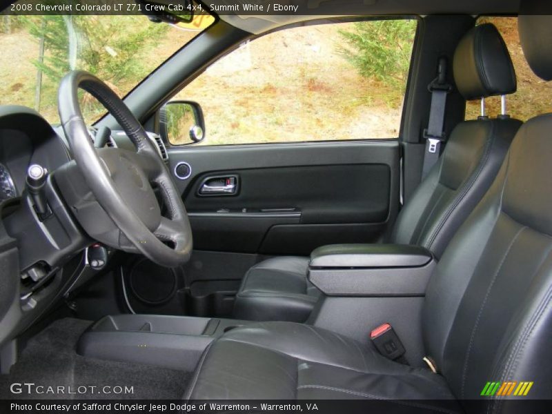 Summit White / Ebony 2008 Chevrolet Colorado LT Z71 Crew Cab 4x4