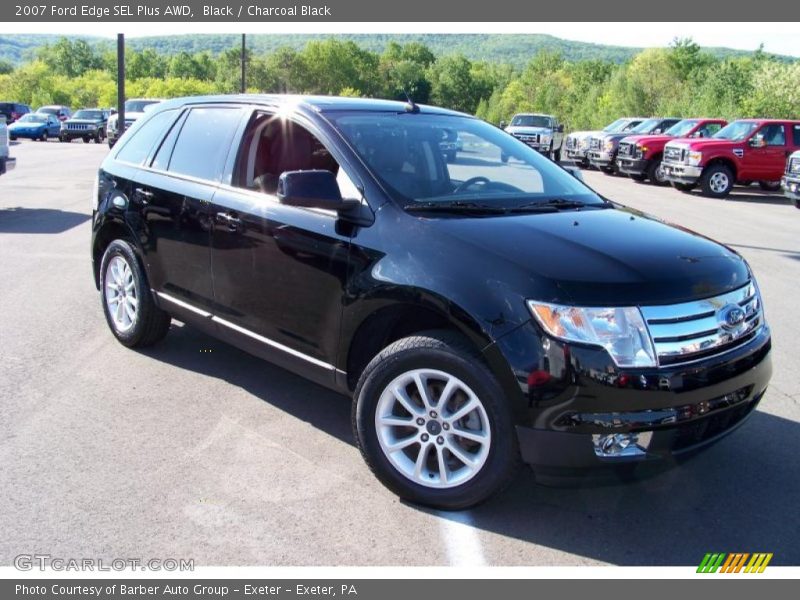 Black / Charcoal Black 2007 Ford Edge SEL Plus AWD