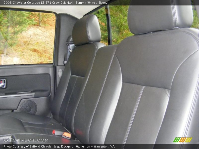 Summit White / Ebony 2008 Chevrolet Colorado LT Z71 Crew Cab 4x4