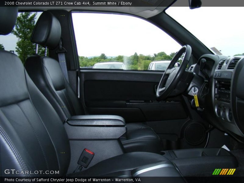 Summit White / Ebony 2008 Chevrolet Colorado LT Z71 Crew Cab 4x4