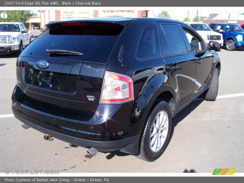 Black / Charcoal Black 2007 Ford Edge SEL Plus AWD