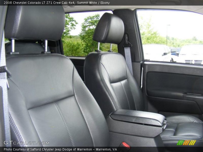 Summit White / Ebony 2008 Chevrolet Colorado LT Z71 Crew Cab 4x4