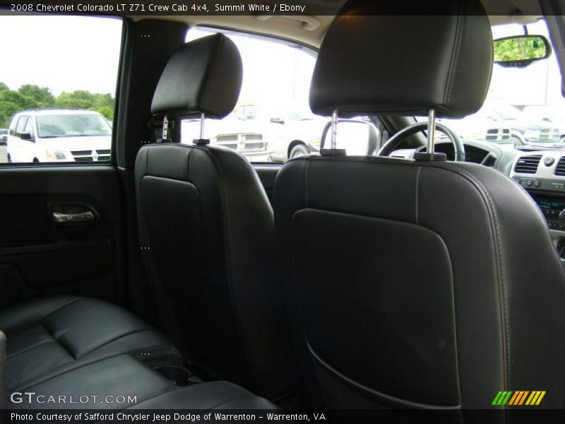 Summit White / Ebony 2008 Chevrolet Colorado LT Z71 Crew Cab 4x4