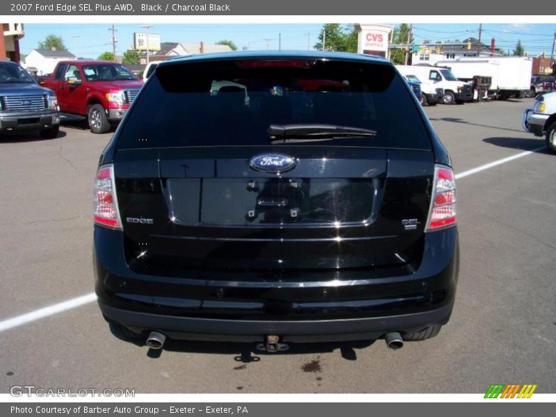 Black / Charcoal Black 2007 Ford Edge SEL Plus AWD