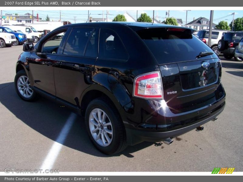 Black / Charcoal Black 2007 Ford Edge SEL Plus AWD