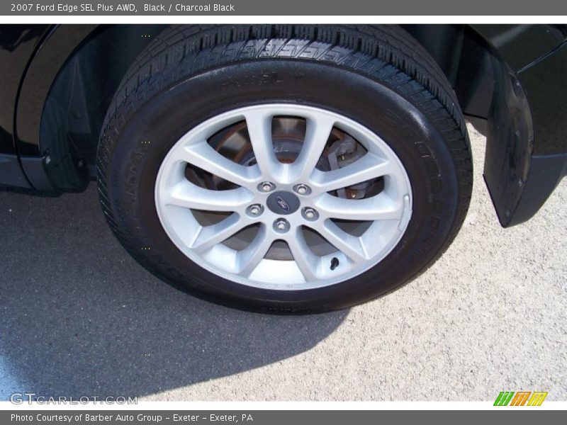 Black / Charcoal Black 2007 Ford Edge SEL Plus AWD