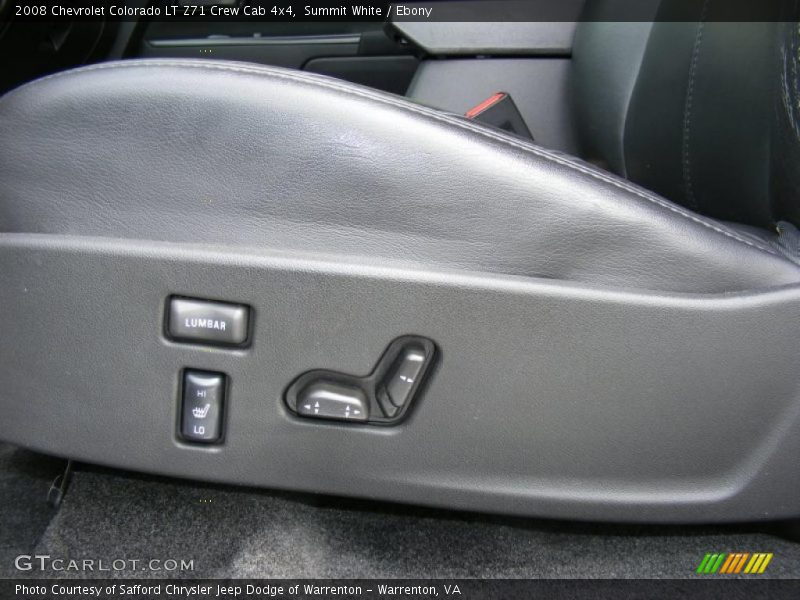 Summit White / Ebony 2008 Chevrolet Colorado LT Z71 Crew Cab 4x4