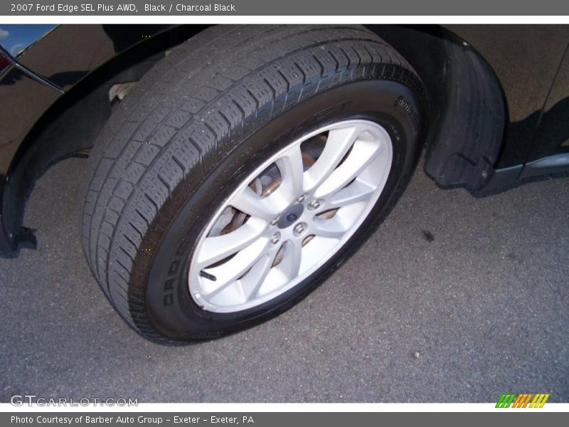 Black / Charcoal Black 2007 Ford Edge SEL Plus AWD