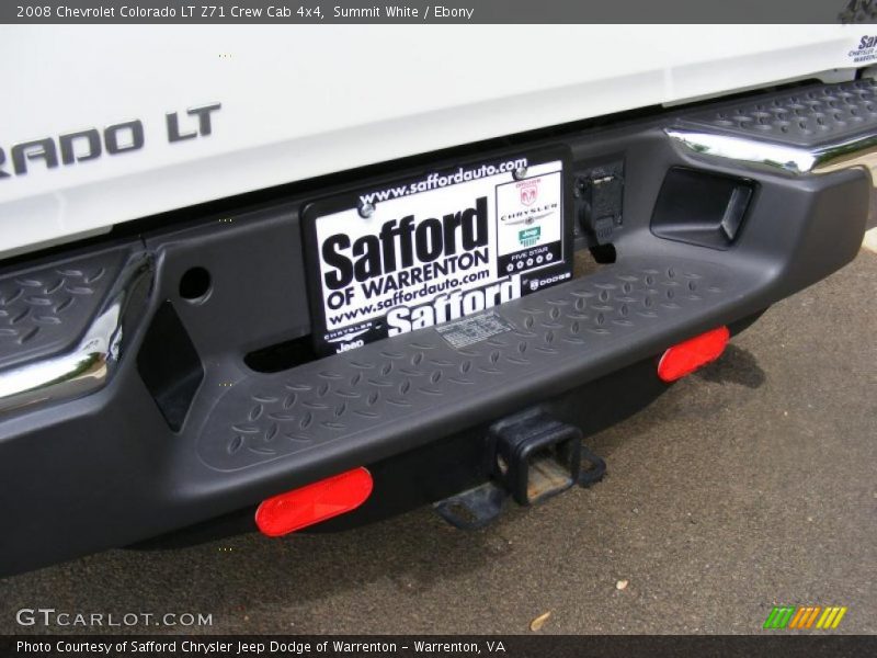 Summit White / Ebony 2008 Chevrolet Colorado LT Z71 Crew Cab 4x4