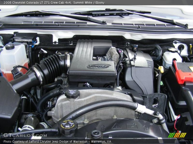 Summit White / Ebony 2008 Chevrolet Colorado LT Z71 Crew Cab 4x4