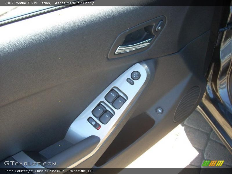 Granite Metallic / Ebony 2007 Pontiac G6 V6 Sedan