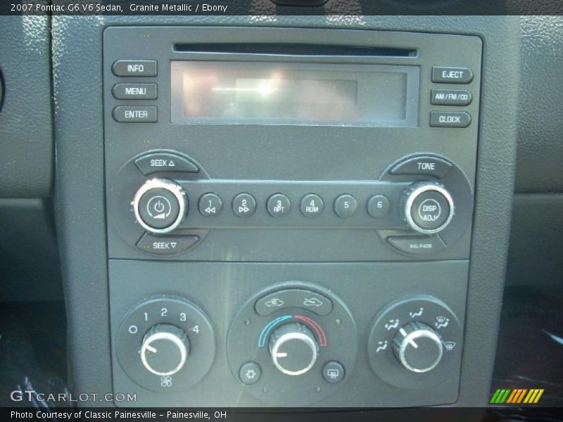 Granite Metallic / Ebony 2007 Pontiac G6 V6 Sedan