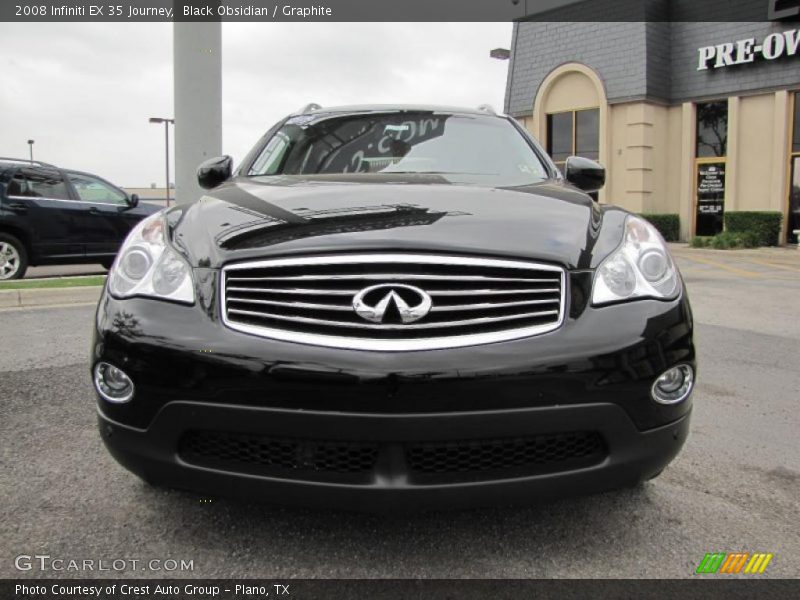 Black Obsidian / Graphite 2008 Infiniti EX 35 Journey