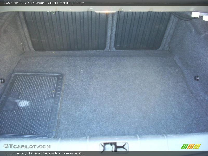 Granite Metallic / Ebony 2007 Pontiac G6 V6 Sedan