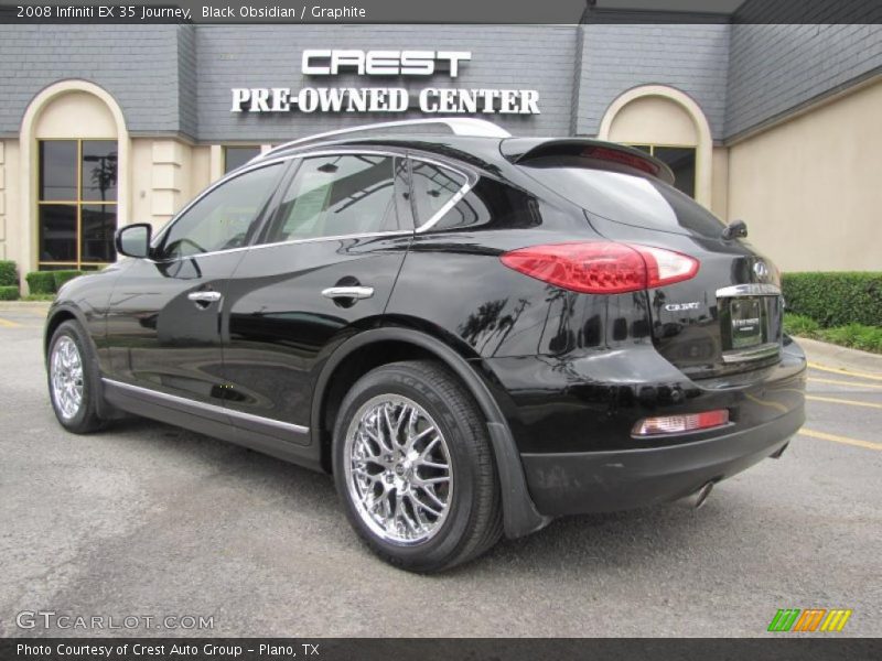 Black Obsidian / Graphite 2008 Infiniti EX 35 Journey