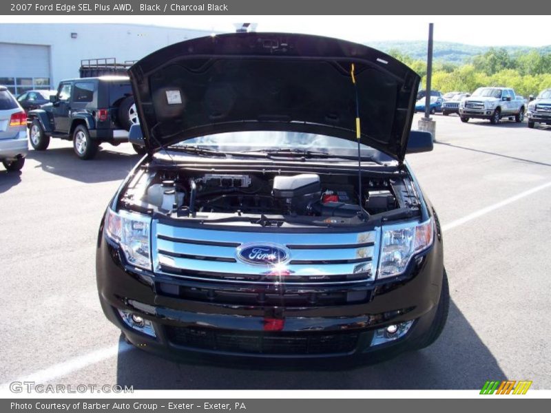 Black / Charcoal Black 2007 Ford Edge SEL Plus AWD