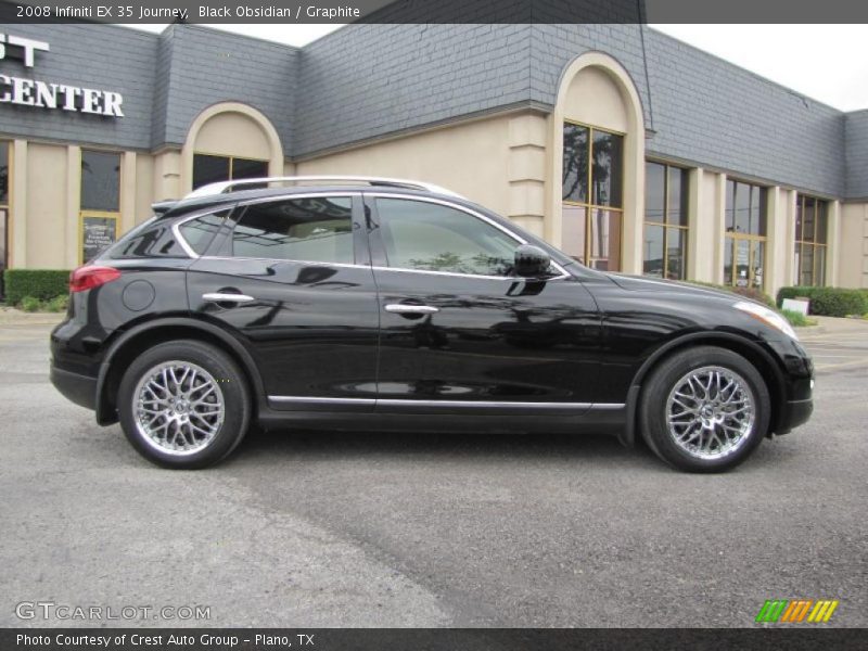 Black Obsidian / Graphite 2008 Infiniti EX 35 Journey