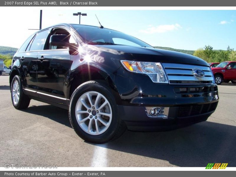 Black / Charcoal Black 2007 Ford Edge SEL Plus AWD