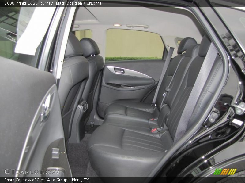 Black Obsidian / Graphite 2008 Infiniti EX 35 Journey