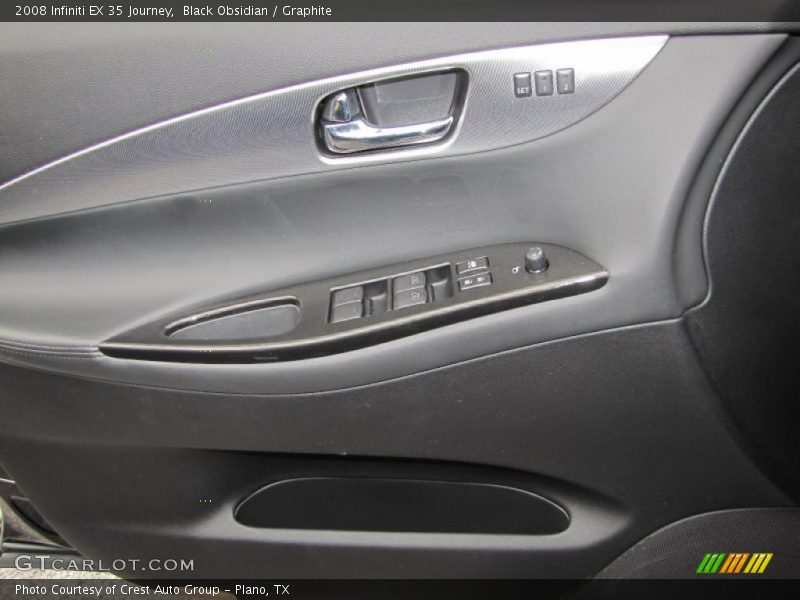 Black Obsidian / Graphite 2008 Infiniti EX 35 Journey