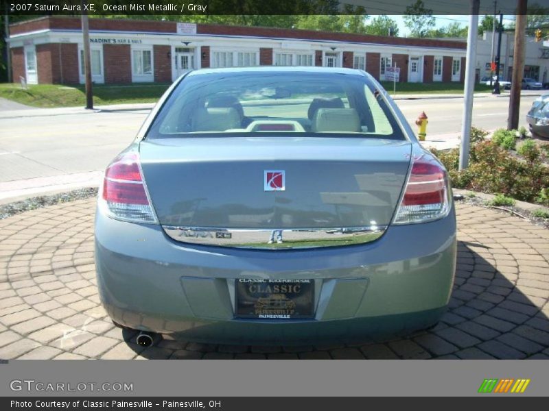 Ocean Mist Metallic / Gray 2007 Saturn Aura XE