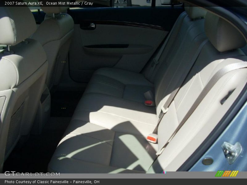 Ocean Mist Metallic / Gray 2007 Saturn Aura XE