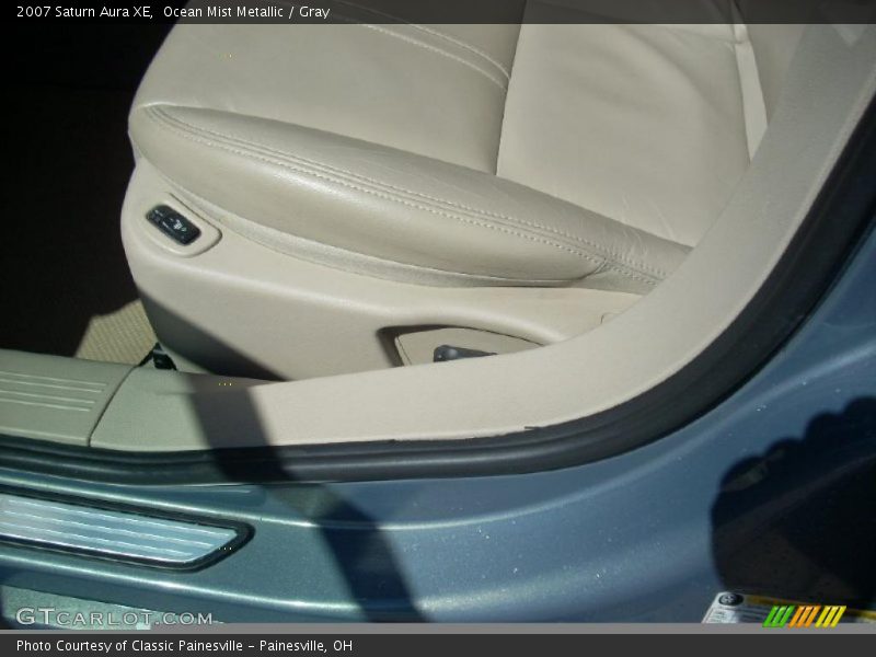 Ocean Mist Metallic / Gray 2007 Saturn Aura XE