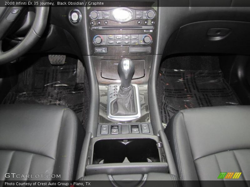 Black Obsidian / Graphite 2008 Infiniti EX 35 Journey