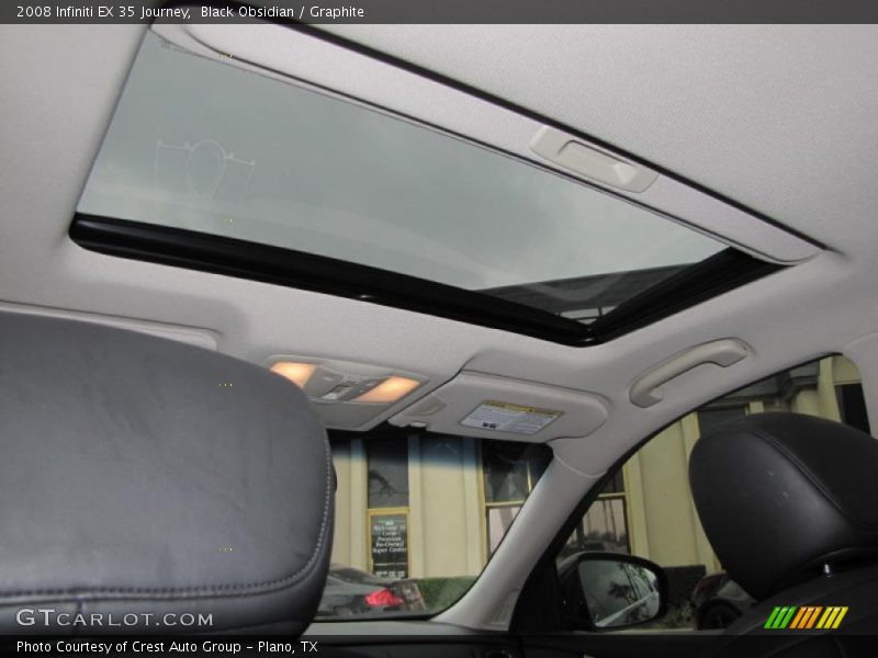 Black Obsidian / Graphite 2008 Infiniti EX 35 Journey