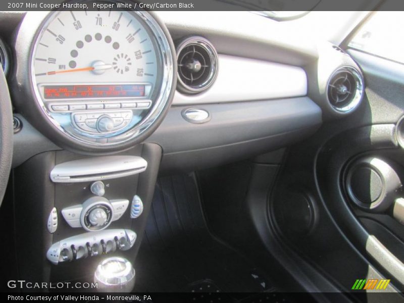 Pepper White / Grey/Carbon Black 2007 Mini Cooper Hardtop