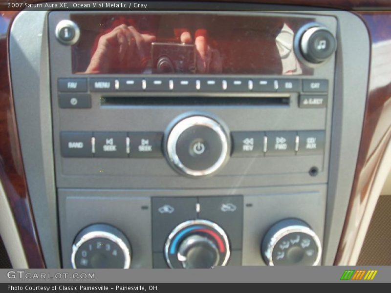 Ocean Mist Metallic / Gray 2007 Saturn Aura XE